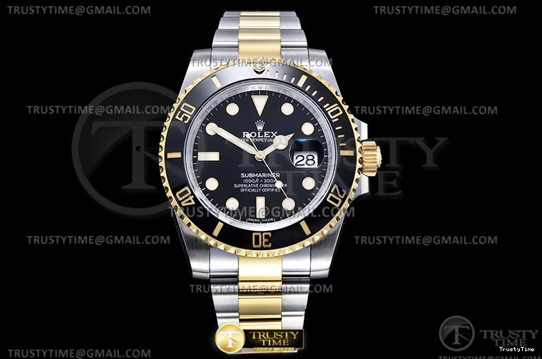 1229 RelaxedFit Submariner 116613LN 904L YG SS Blk VSF VS 1092